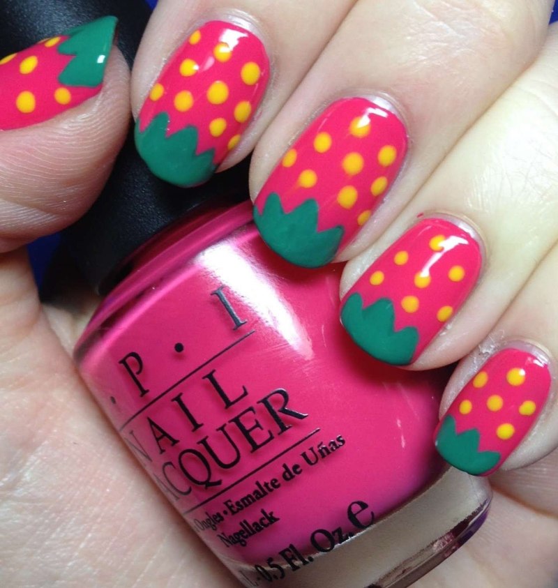 Детские летние ногти