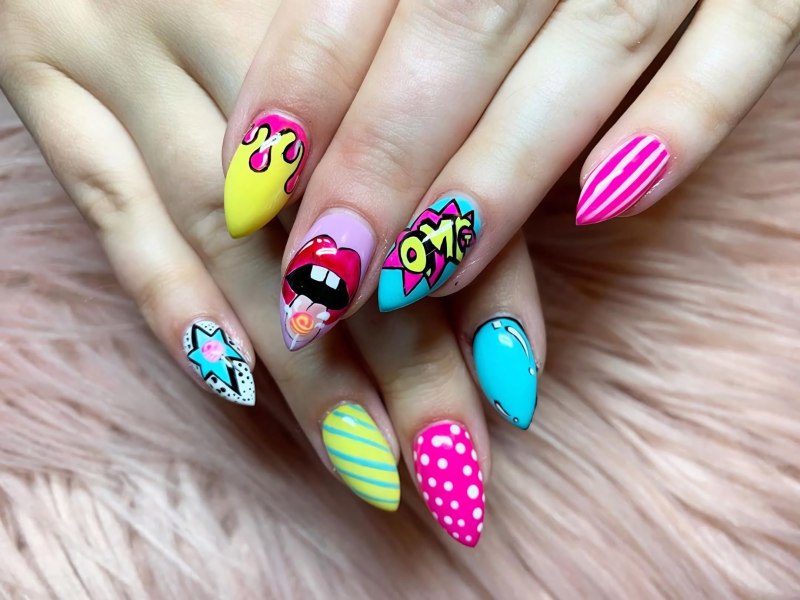 Летний маникюр