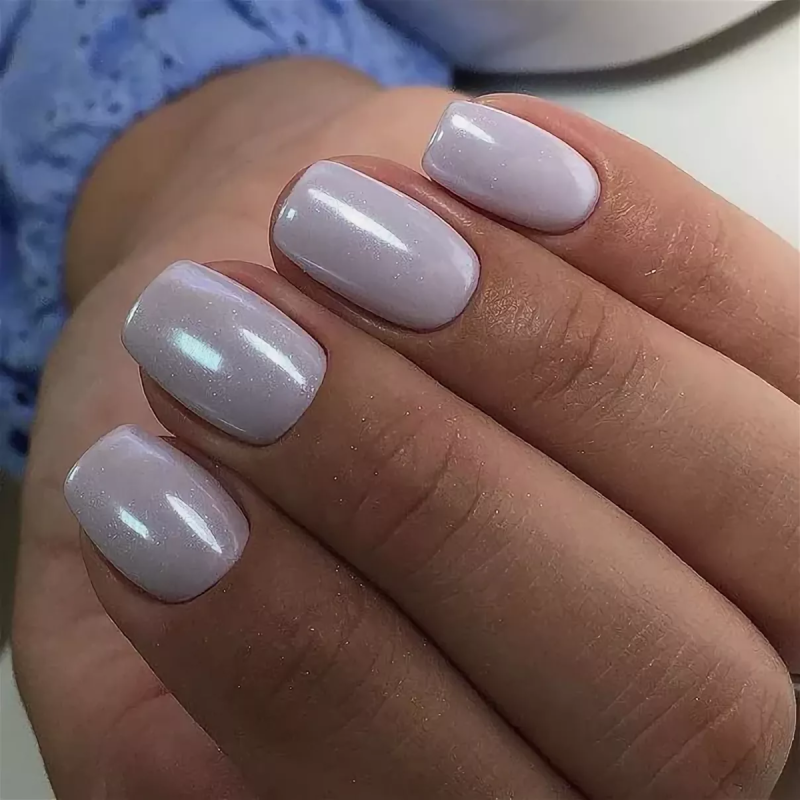 Жемчужный маникюр