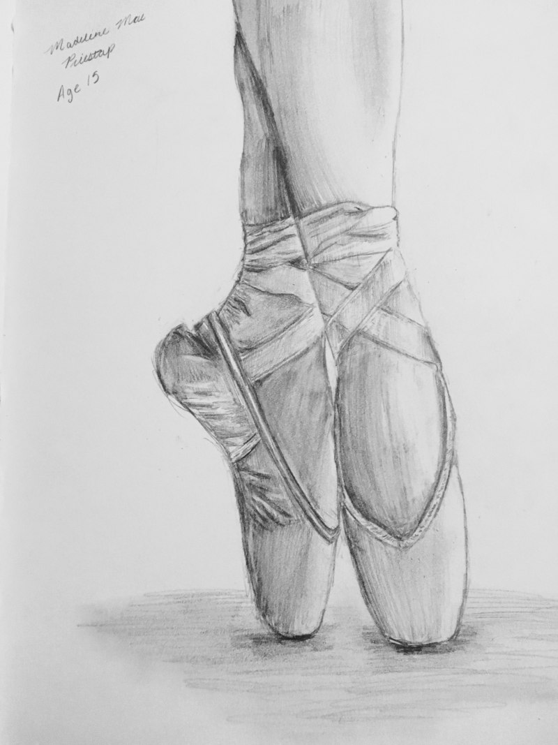 Пуанты карандашом