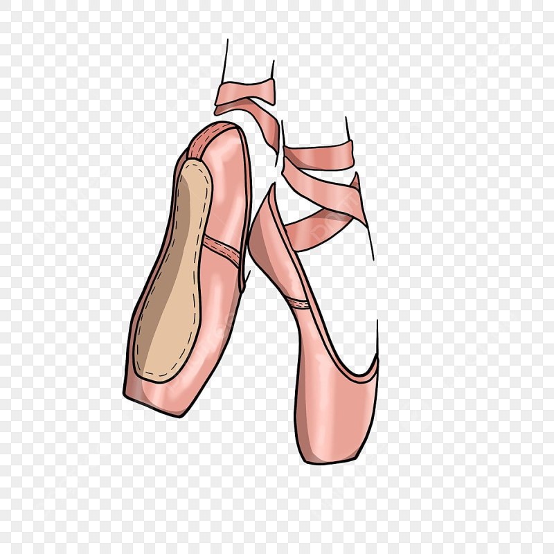 Пуанты акварелью вектор