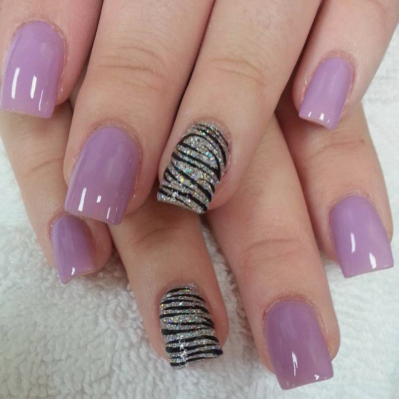 Паутина на ногтях