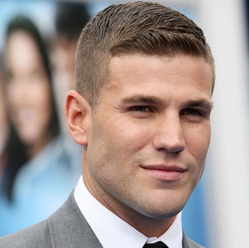 Стрижка Цезарь фейд