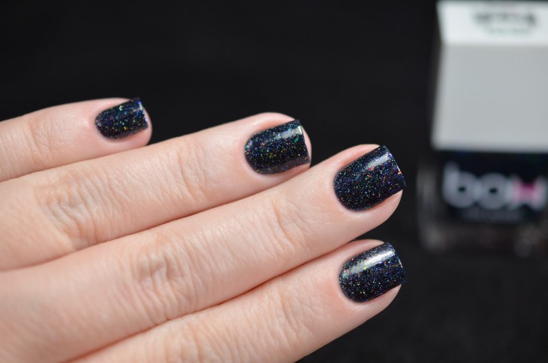 Маникюр на длинные ногти блестящие