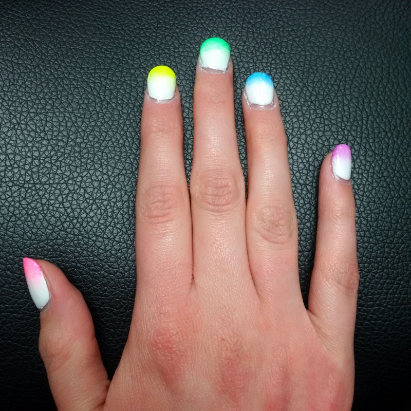 Белые ногти