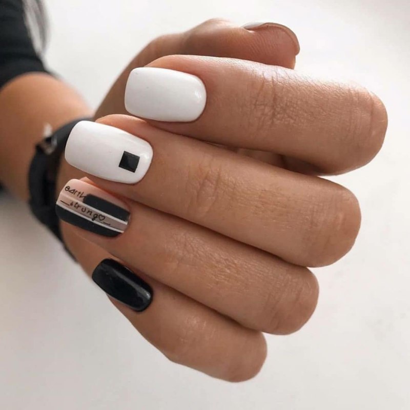 Ногти кислотного цвета