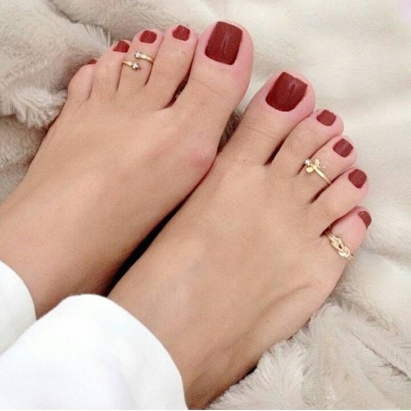 Красивые ногти на ногах