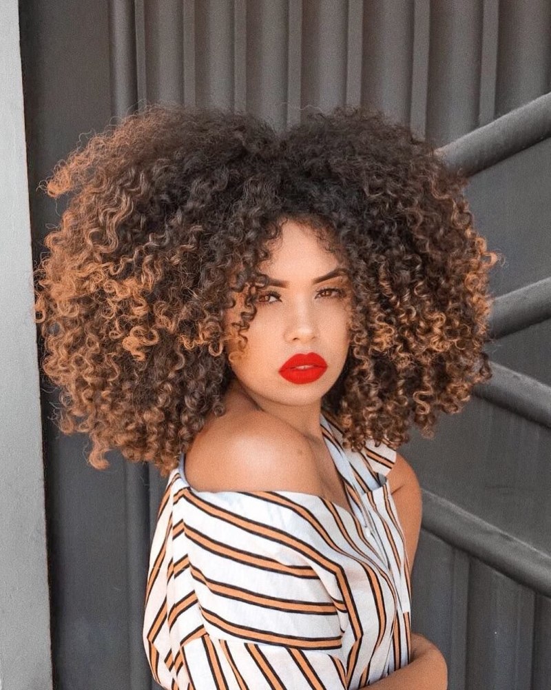 Афро кудри биозавивка