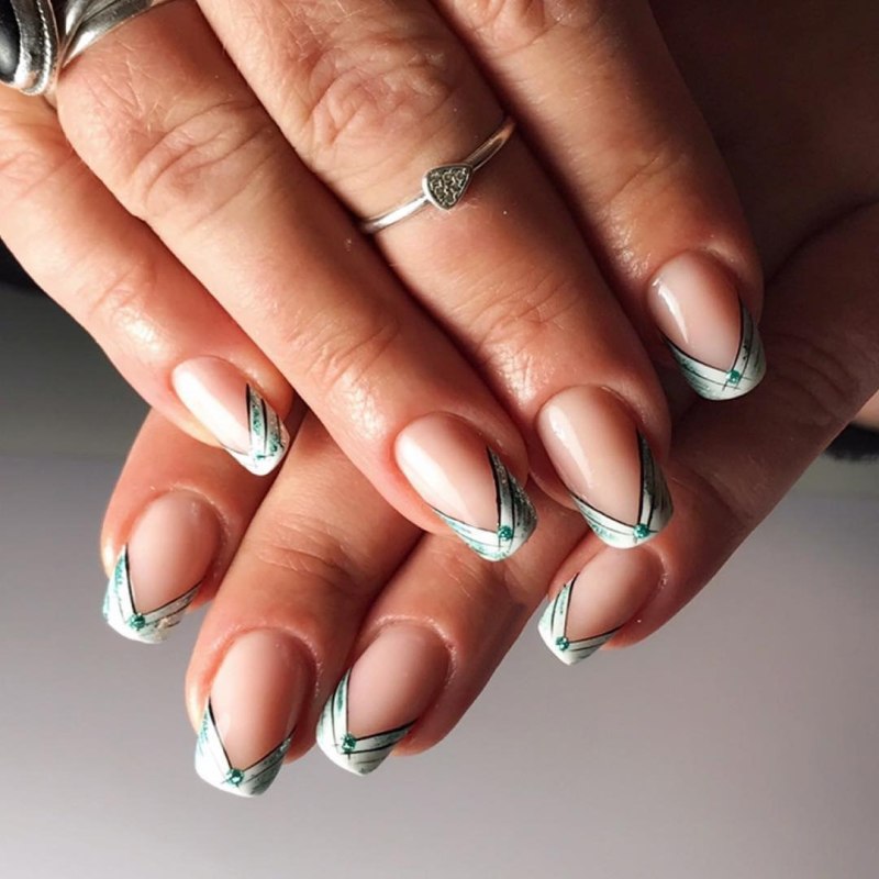 Выкладной френч 2020