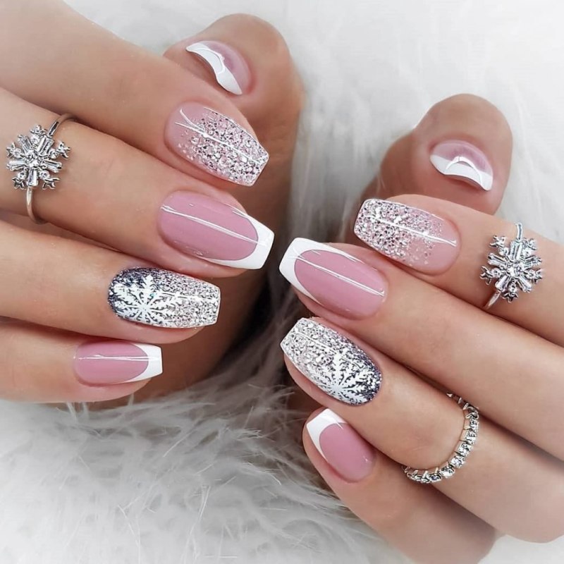 Новогодние ногти