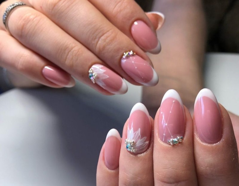 Ногти френч