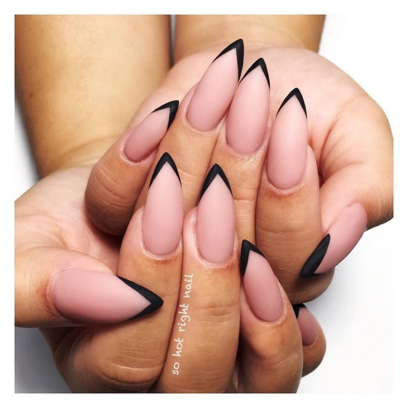 Френч на острый миндаль 2021