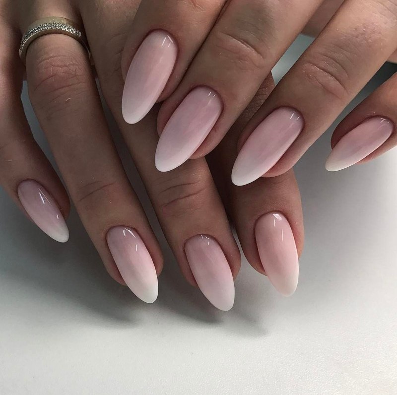 Нюд миндаль омбре