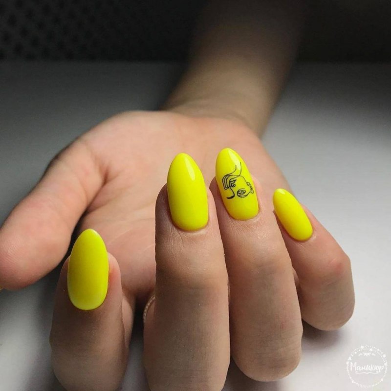 Яркие ногти