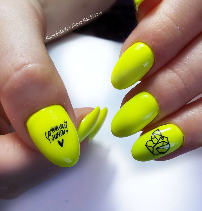 Летний дизайн ногтей