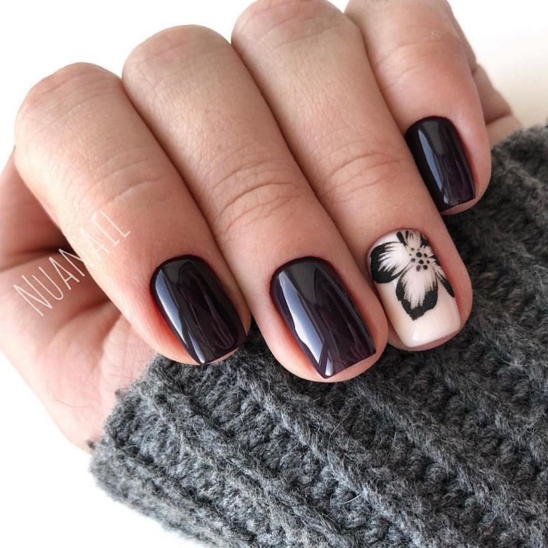 Ногти осень