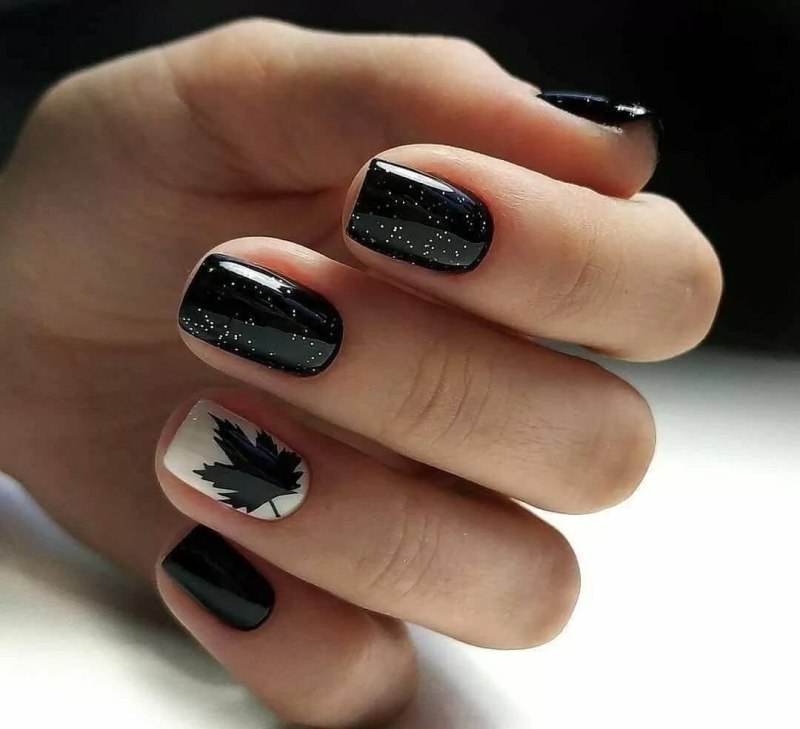 Красивый осенний маникюр