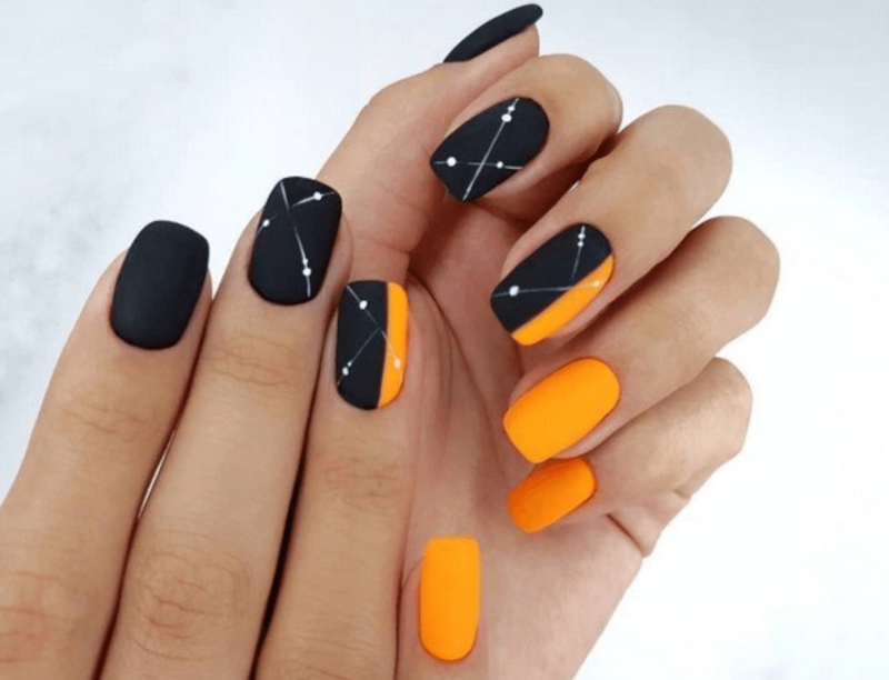 Ногти осень