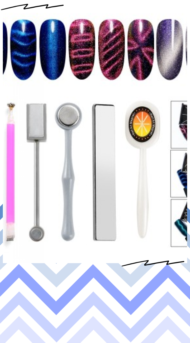 Магнит для гель-лаков 5d"кошачий глаз" Mozart Hause