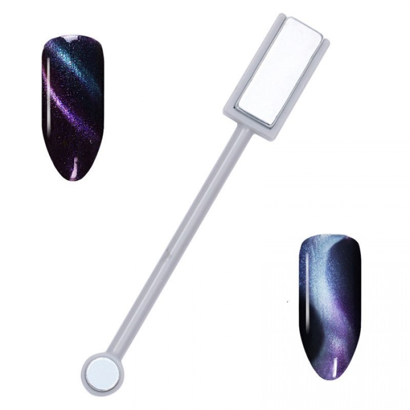 Магнит двухсторонний для гель лака кошачий глаз