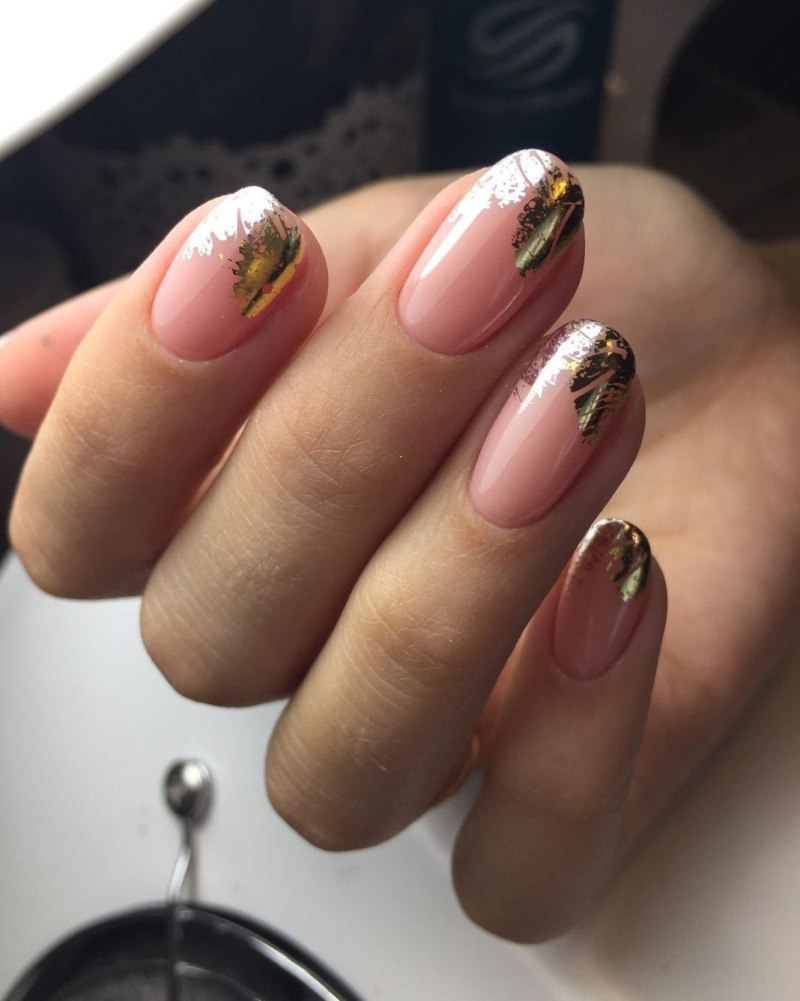 Френч с паутинкой