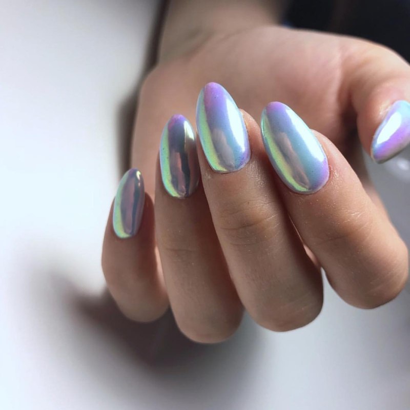 Маникюр Лаванда втирка