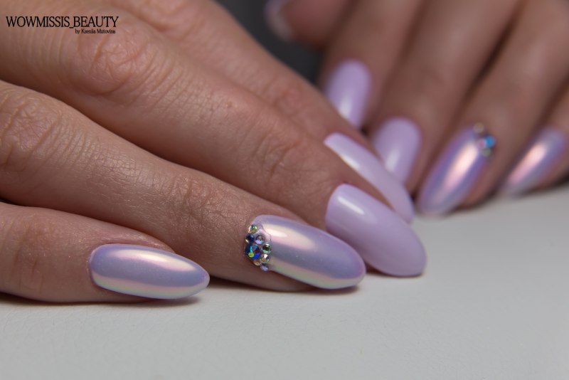 Втирка градиент металлика