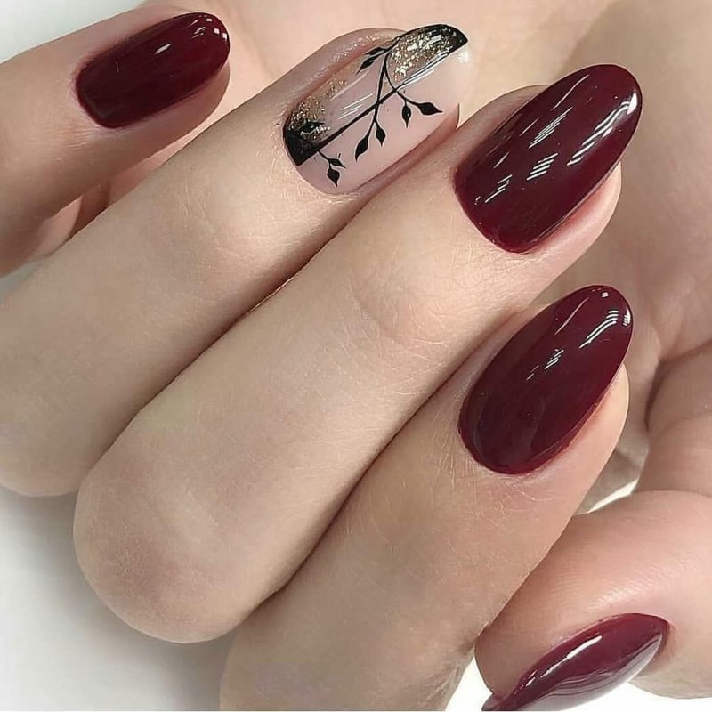 Шеллак бордо вишня 2020