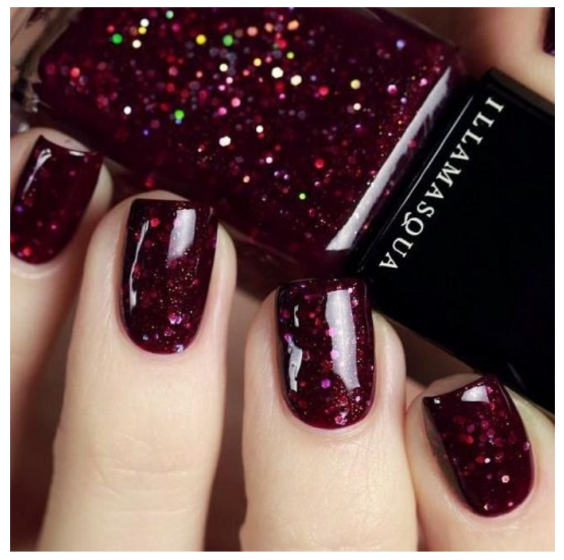 Маникюр кошачий глаз Бардо