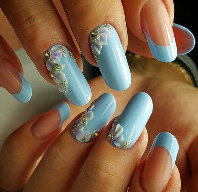 Голубой френч