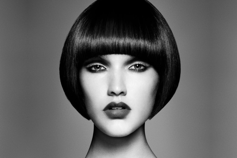 Креативные стрижки с двойной челкой