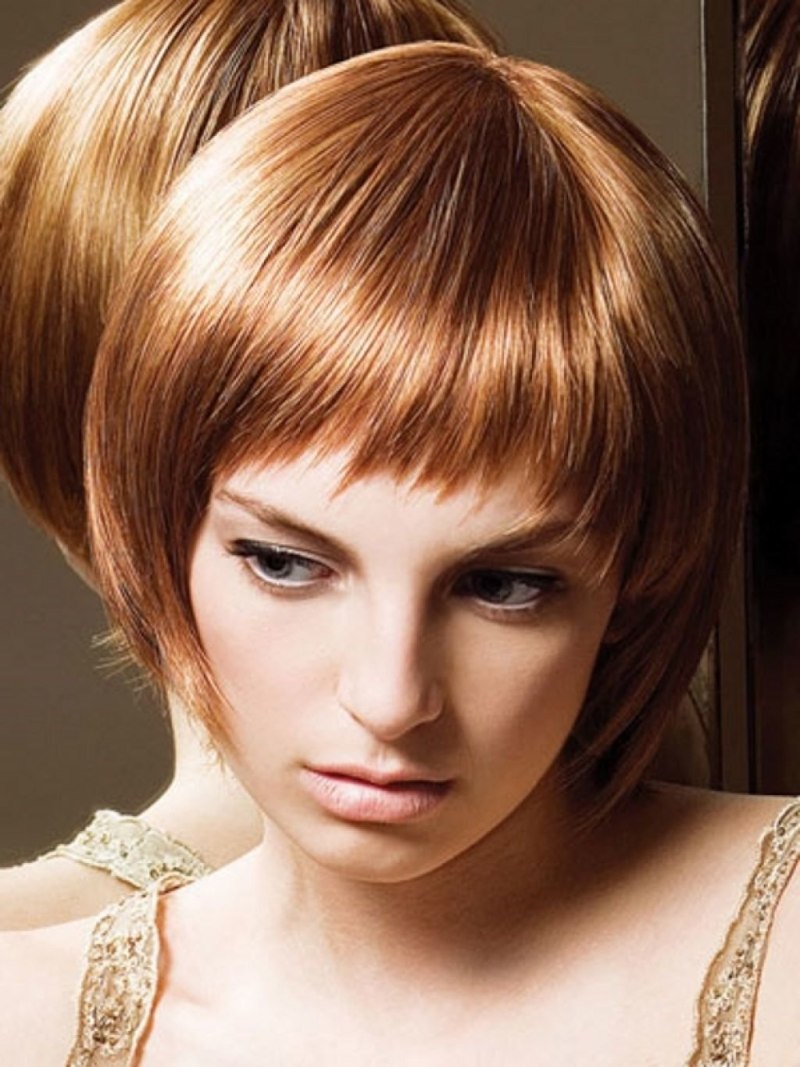 Стрижка каре градуированное каре блонд