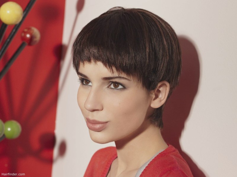 Боб каре с филировкой