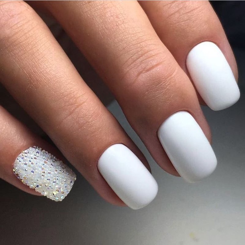 Френч с белой основой