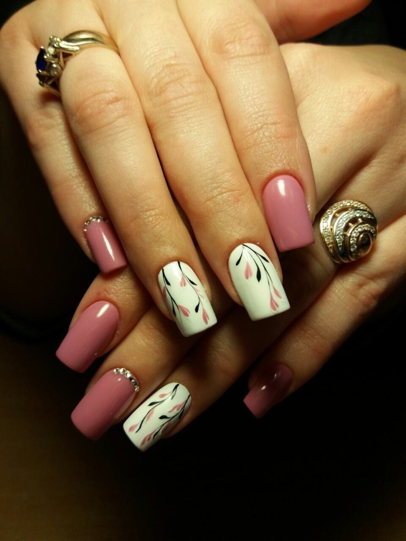 Маникюр френч 2018 модные