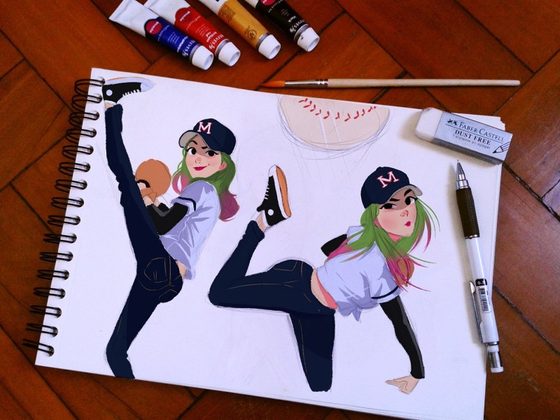 Прикольные рисунки для скетчбука