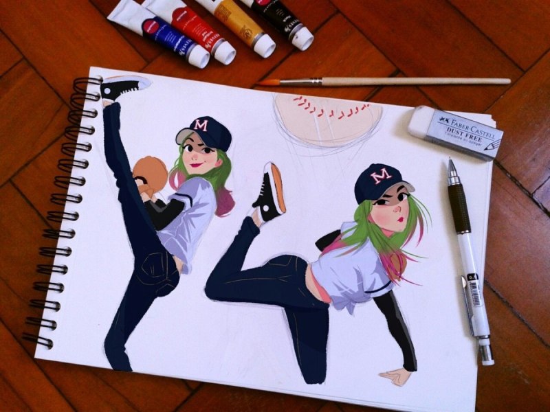 Оригинальные идеи для рисунков