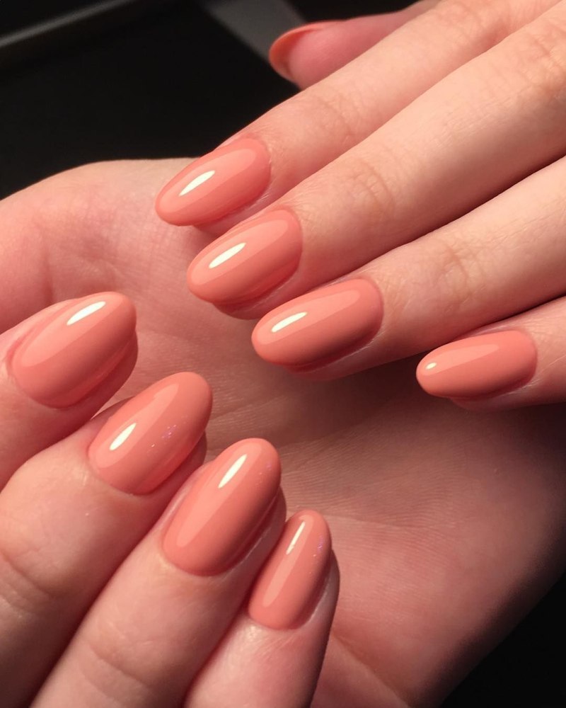 Нюдовый матовый френч