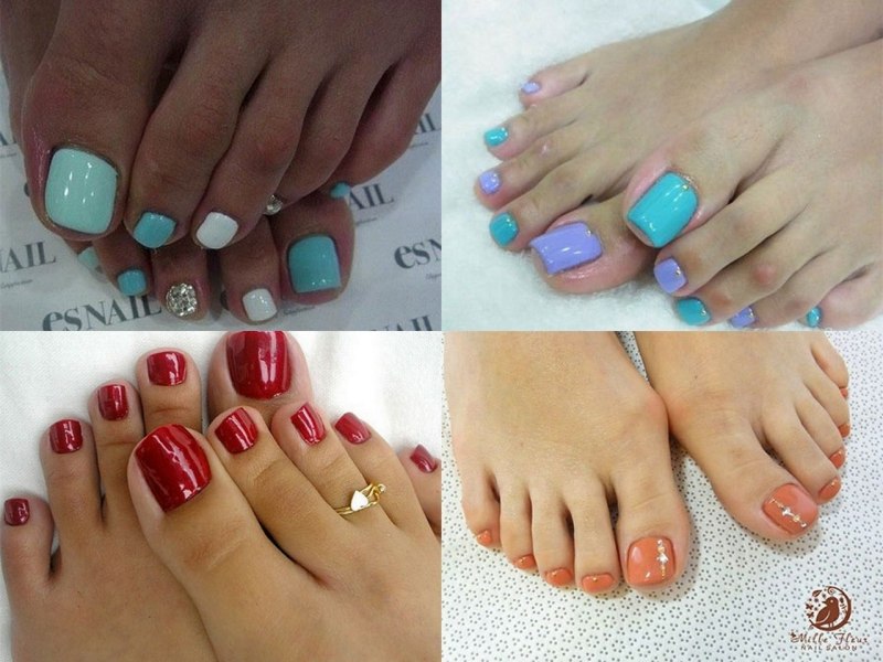 Сочетание маникюра и педикюра