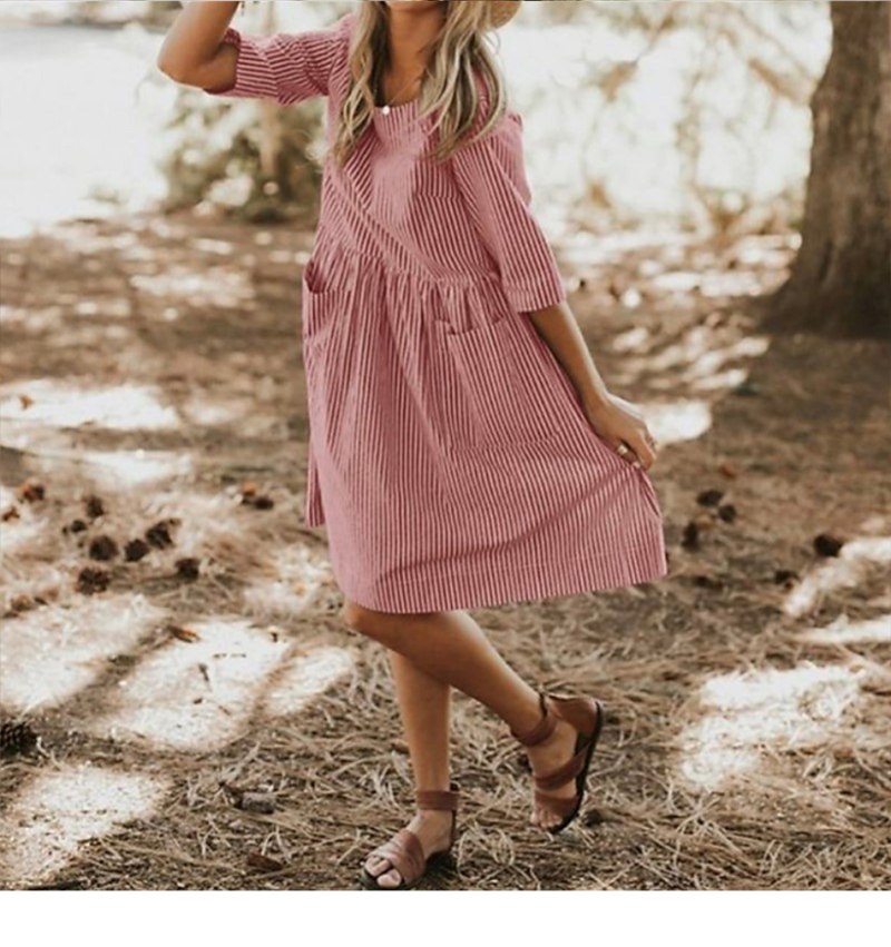 Платье свободного покроя