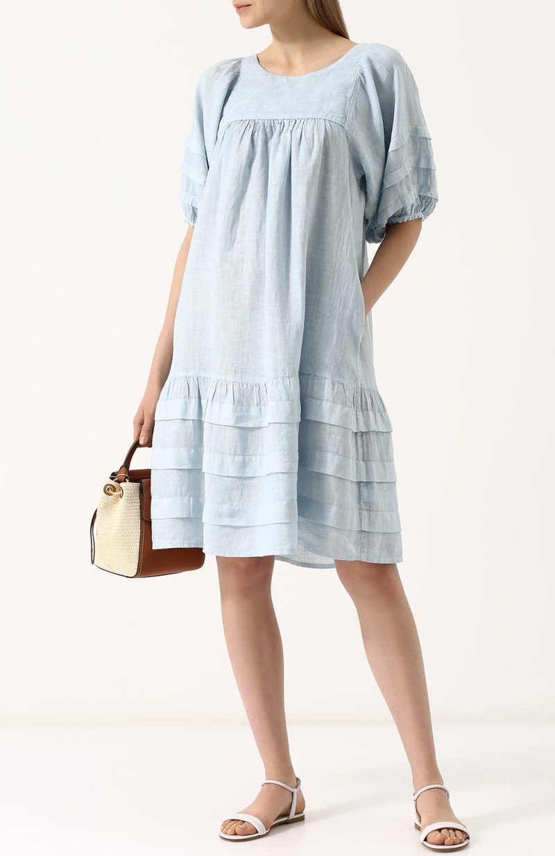 Платья из хлопка свободного покроя