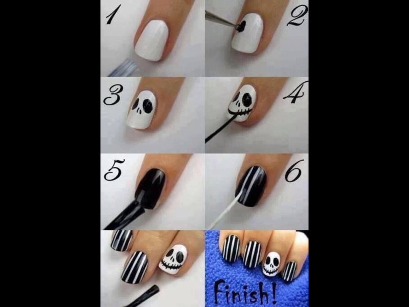 Идеи рисунков для ногтей поэтапно