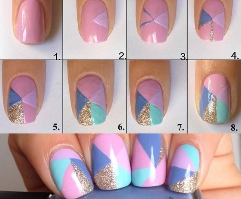 Ногти пошагово для начинающих