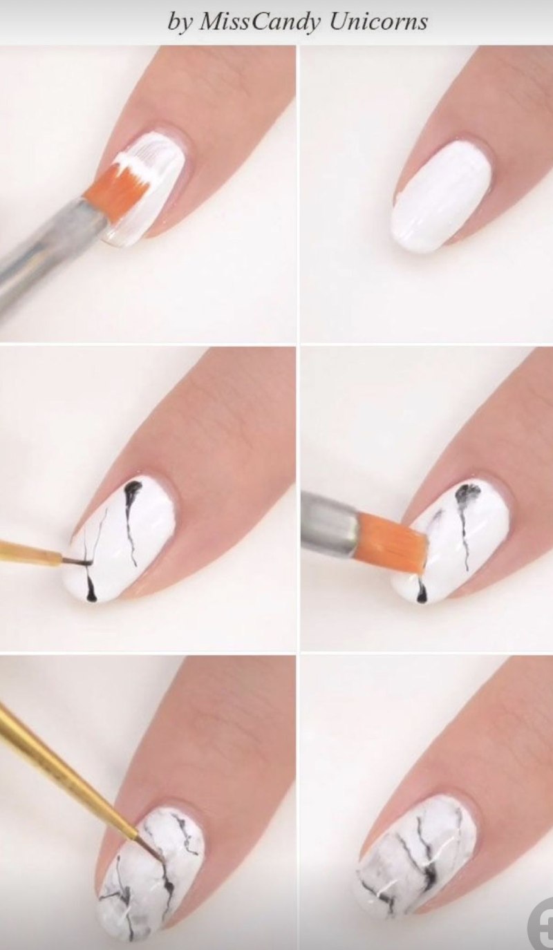 Пошаговый маникюр в домашних