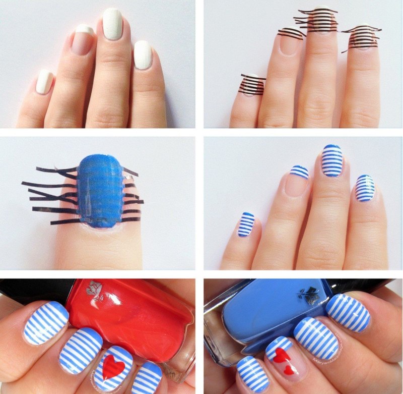 Легкий и красивый маникюр своими руками