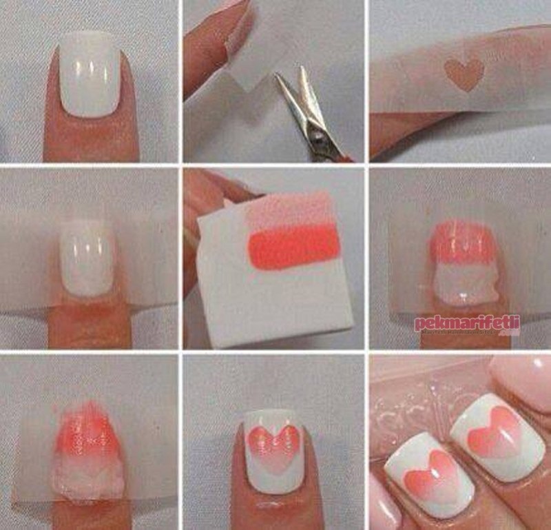 Пошаговый маникюр в домашних