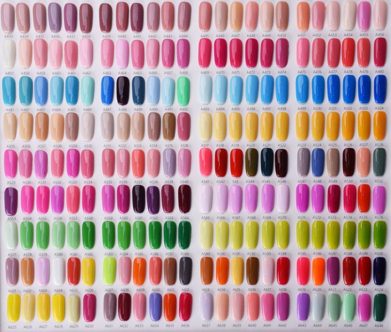 Палитра гель лаков Kiki цветов