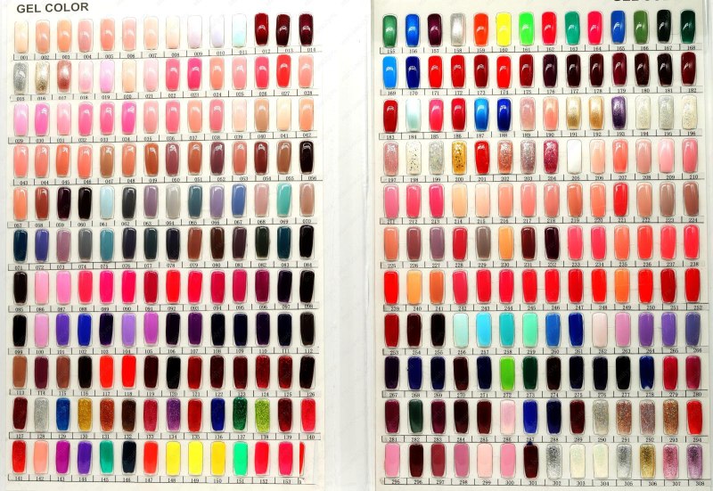 Lac гель лак палитра