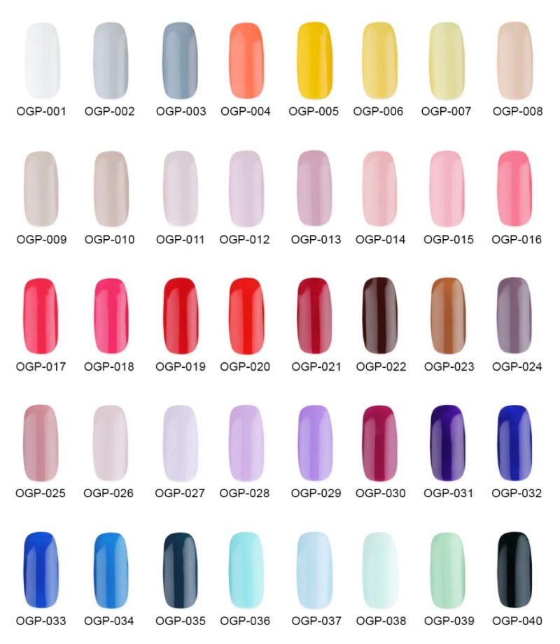 Палитра гель лаков Zebo