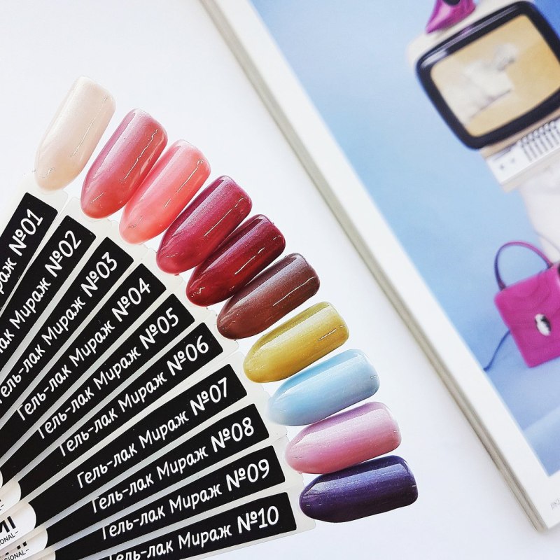 Палитра гель лаков Канни